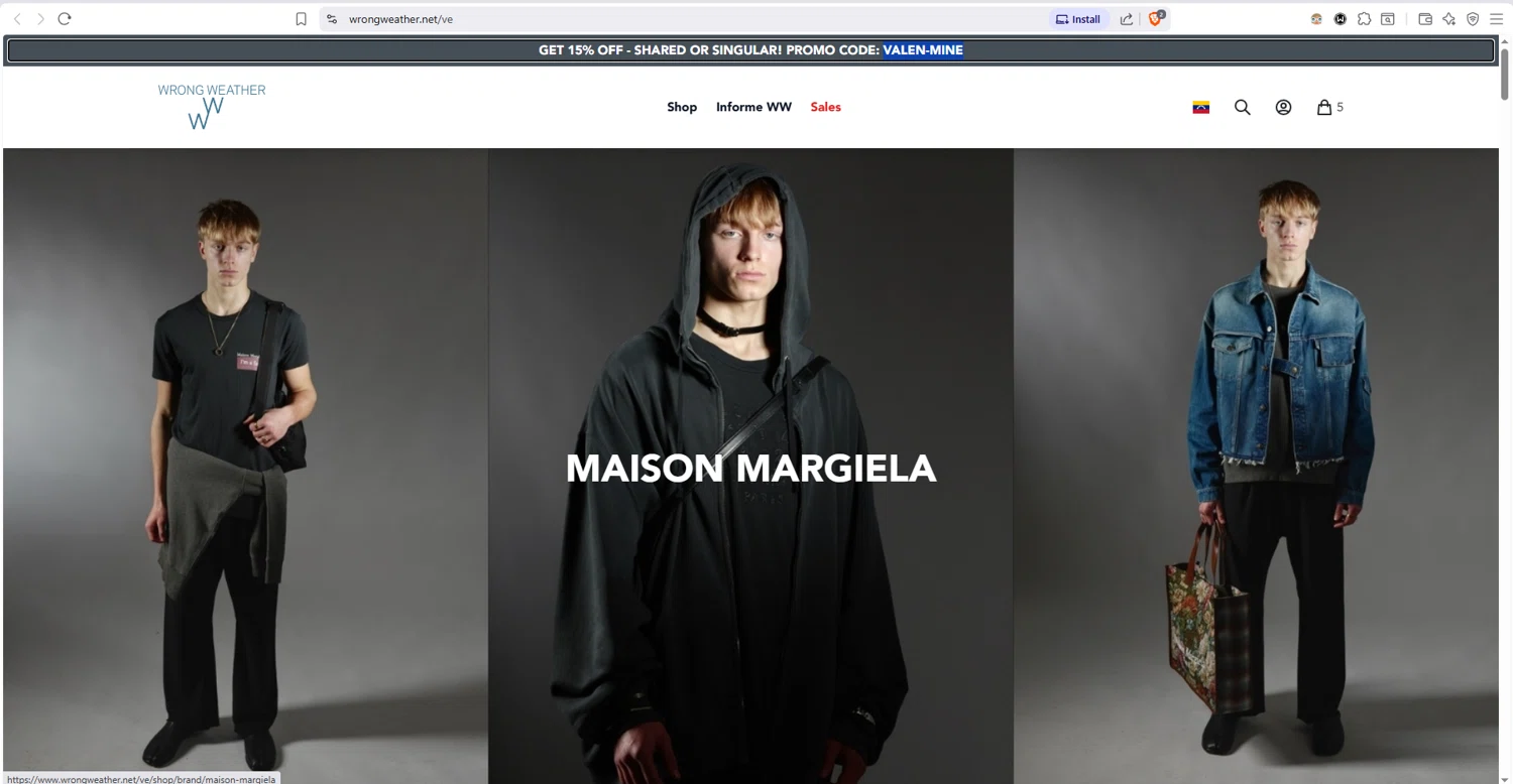 Wrong Weather checkout page showing Wrong Weather promo code box | Screenshot taken by SimplyCodes community member on Feb 10, 2026