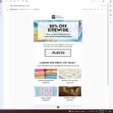 PLAY20 coupon verification screenshot