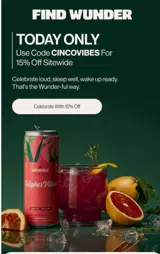 CINCOVIBES coupon verification screenshot