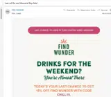 CHILL15 coupon verification screenshot