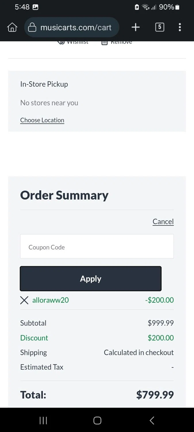 how to use Woodwind & Brasswind coupons