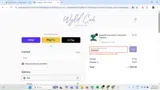 WYLD CUB coupon verification screenshot