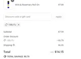 10BUTU coupon verification screenshot