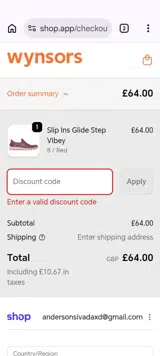nddmar coupon verification screenshot
