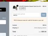 PATCH coupon verification screenshot