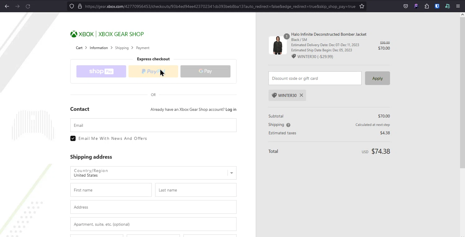 Xbox Promo Codes 30 Off December 2023