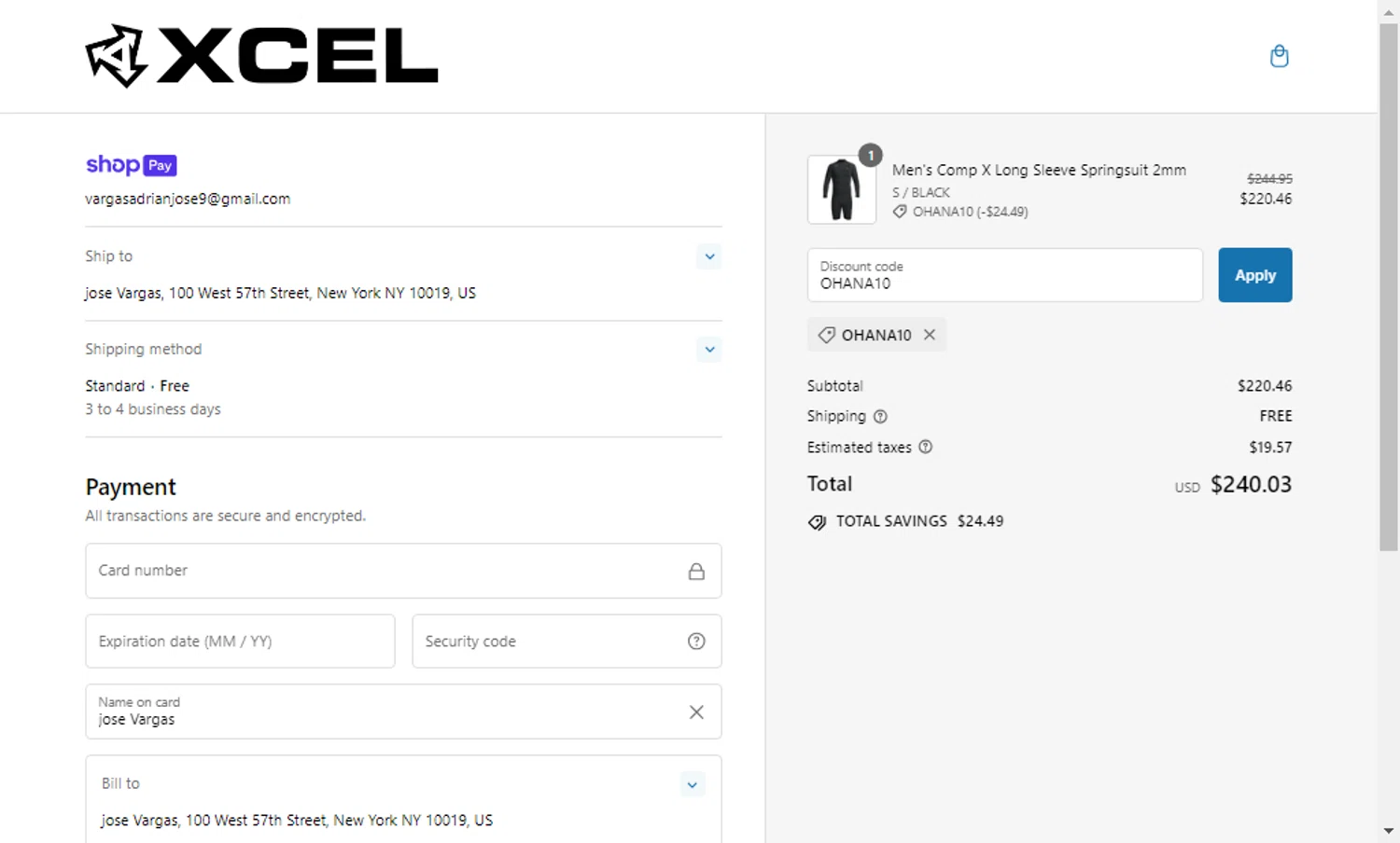 how to use Xcel coupons