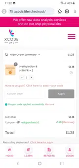 USJAPANFAM10 coupon verification screenshot