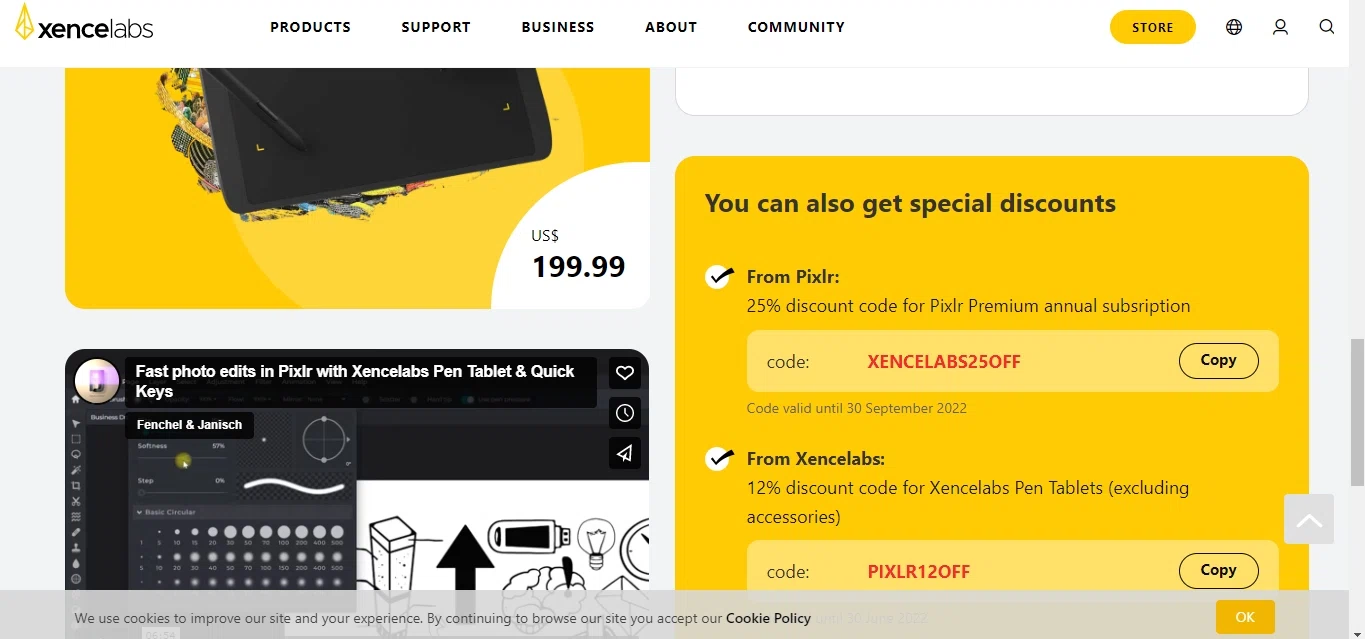 Xencelabs checkout page showing Xencelabs promo code box | Screenshot taken by SimplyCodes community member on Oct 30, 2022