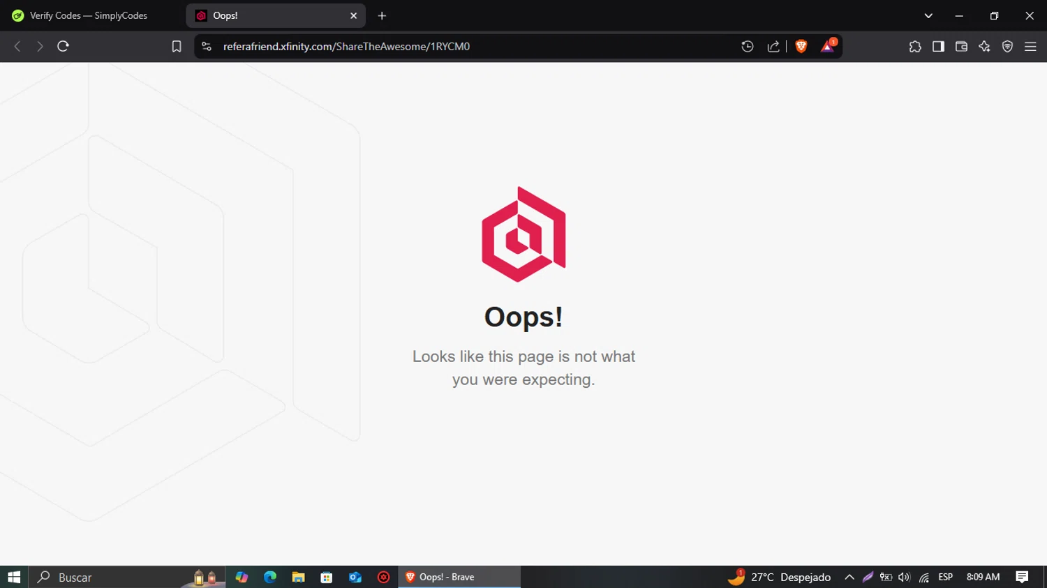 Xfinity Mobile checkout page showing Xfinity Mobile promo code box | Screenshot taken by SimplyCodes community member on Feb 28, 2025