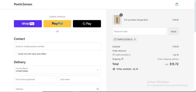 Xfinity Mobile checkout page showing Xfinity Mobile promo code box | Screenshot taken by SimplyCodes community member on Aug 24, 2024
