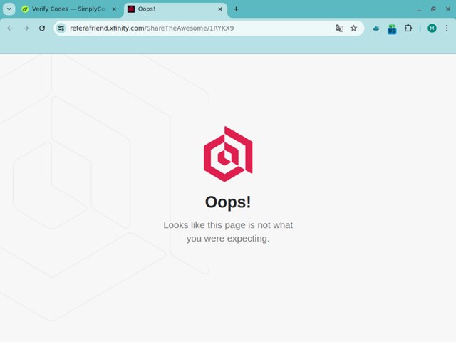 Xfinity Mobile checkout page showing Xfinity Mobile promo code box | Screenshot taken by SimplyCodes community member on Jul 26, 2024