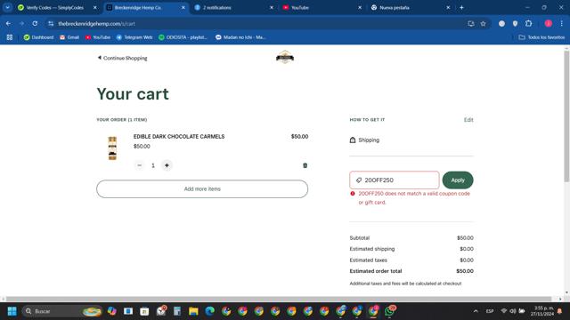 Xfinity Mobile checkout page showing Xfinity Mobile promo code box | Screenshot taken by SimplyCodes community member on Nov 27, 2024