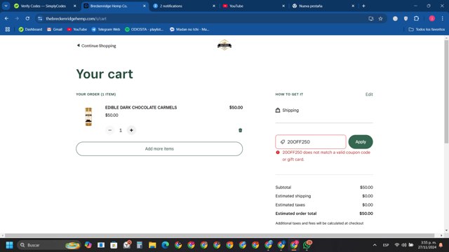 Xfinity Mobile checkout page showing Xfinity Mobile promo code box | Screenshot taken by SimplyCodes community member on Nov 27, 2024