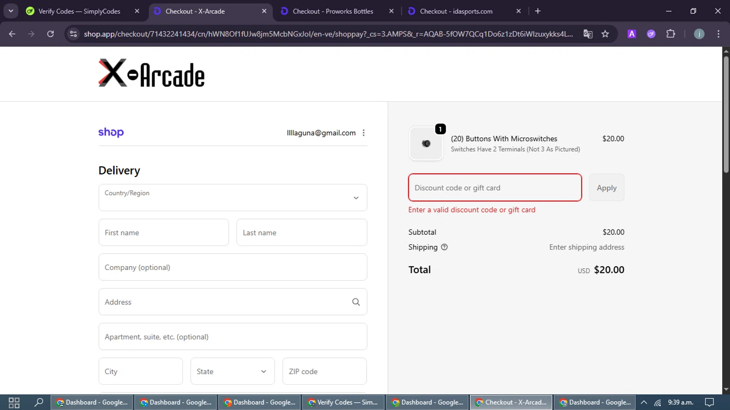 XGaming promo code screenshot showing code BFATV30 applied at XGaming checkout page. Uploaded by SimplyCodes community member MoneyFox4293 on Feb 4, 2026
