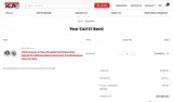 XLR8 Performance coupon verification screenshot