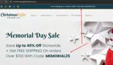 MEMORIAL25 coupon verification screenshot