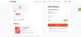 MIND15 coupon verification screenshot