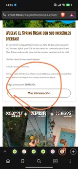 SBREAK26 coupon verification screenshot
