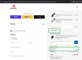 GLITCH20 coupon verification screenshot