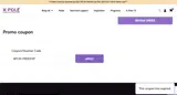 Xpole Us coupon verification screenshot
