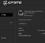 Xprite10 coupon verification screenshot