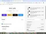 XSCAPE10 coupon verification screenshot