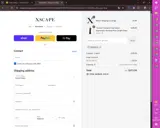 XSCAPE10 coupon verification screenshot