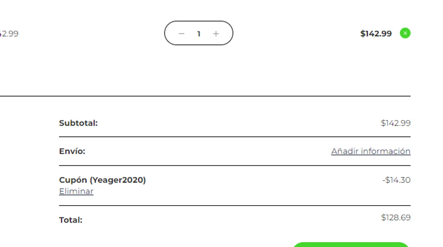 XS Sight Systems promo code screenshot showing code YEAGER2020 applied at XS Sight Systems checkout page. Uploaded by SimplyCodes community member Sova_Valorant on Feb 23, 2025