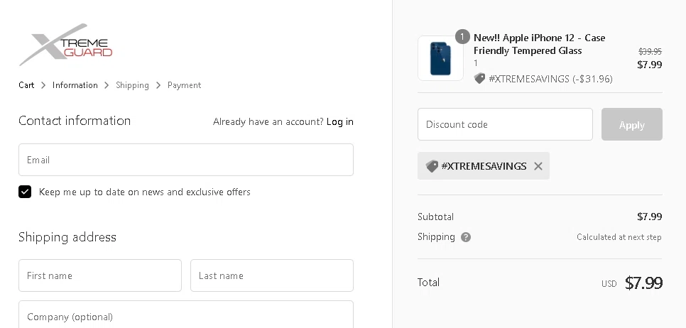 how to use Xtreme Guard coupons