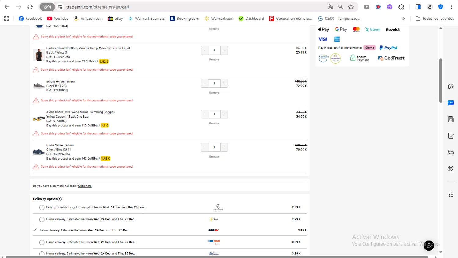 Xtremeinn promo code screenshot showing code R15NN applied at Xtremeinn checkout page. Uploaded by SimplyCodes community member FrancyB on Dec 23, 2025