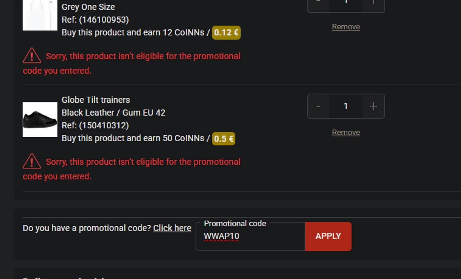 Xtremeinn checkout page showing Xtremeinn promo code box | Screenshot taken by SimplyCodes community member on Jan 18, 2026