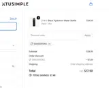 SAVE30FORU coupon verification screenshot