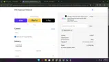 XVX/Womier Keyboard coupon verification screenshot