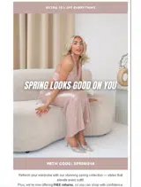 SPRING10 coupon verification screenshot