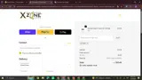 X Zone Lures coupon verification screenshot