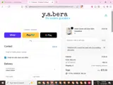 YABERA10% coupon verification screenshot