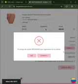 Yahaira coupon verification screenshot