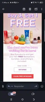 Yahaira coupon verification screenshot