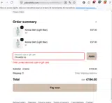 FRUMEE10 coupon verification screenshot