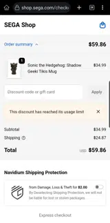 V28MK2VK coupon verification screenshot
