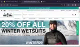 WINTER20 coupon verification screenshot