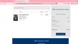 Yale University Press coupon verification screenshot