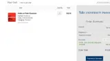 Yale University Press coupon verification screenshot
