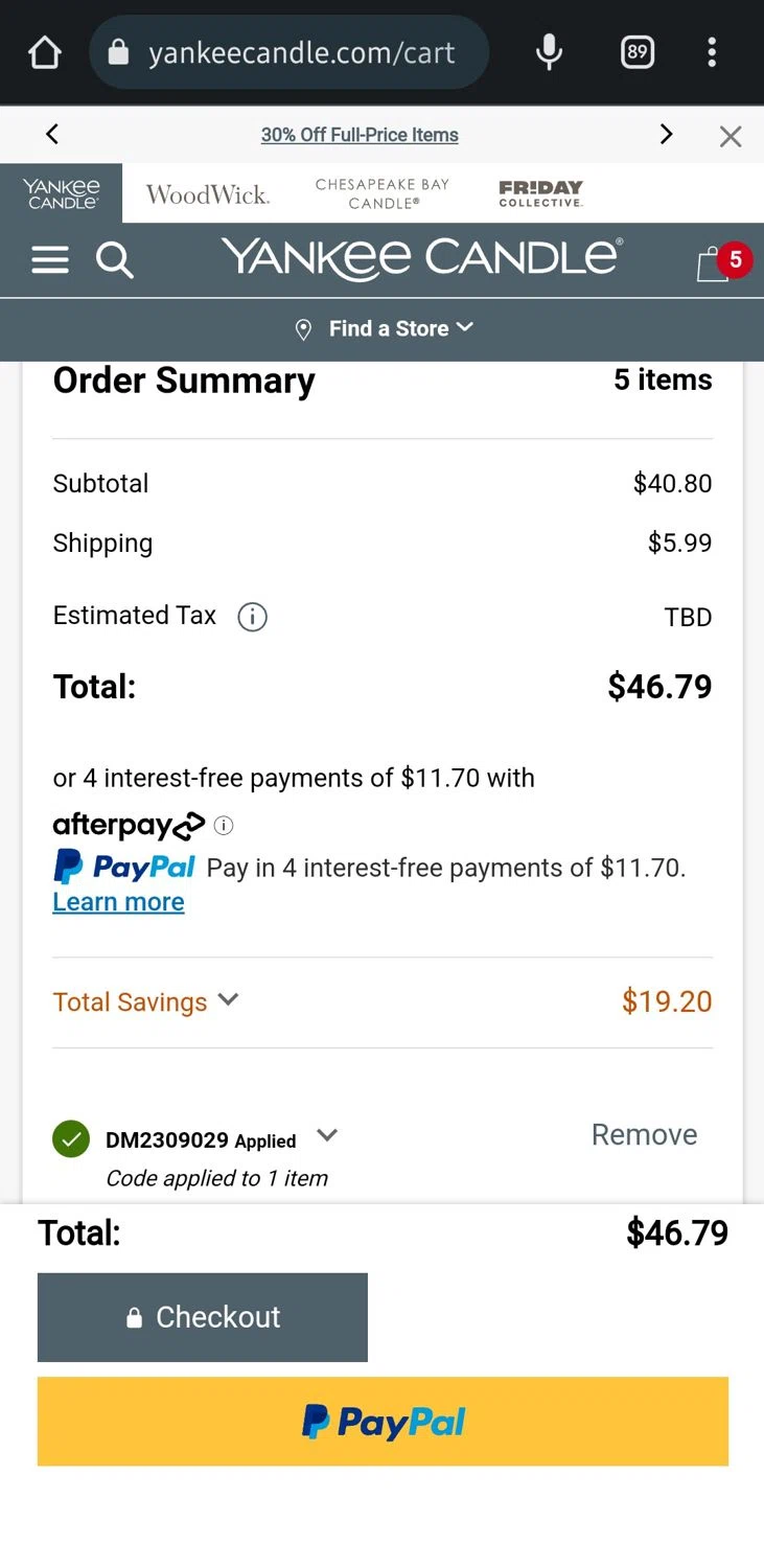 20 off Yankee Candle Promo Codes September 2023 SimplyCodes