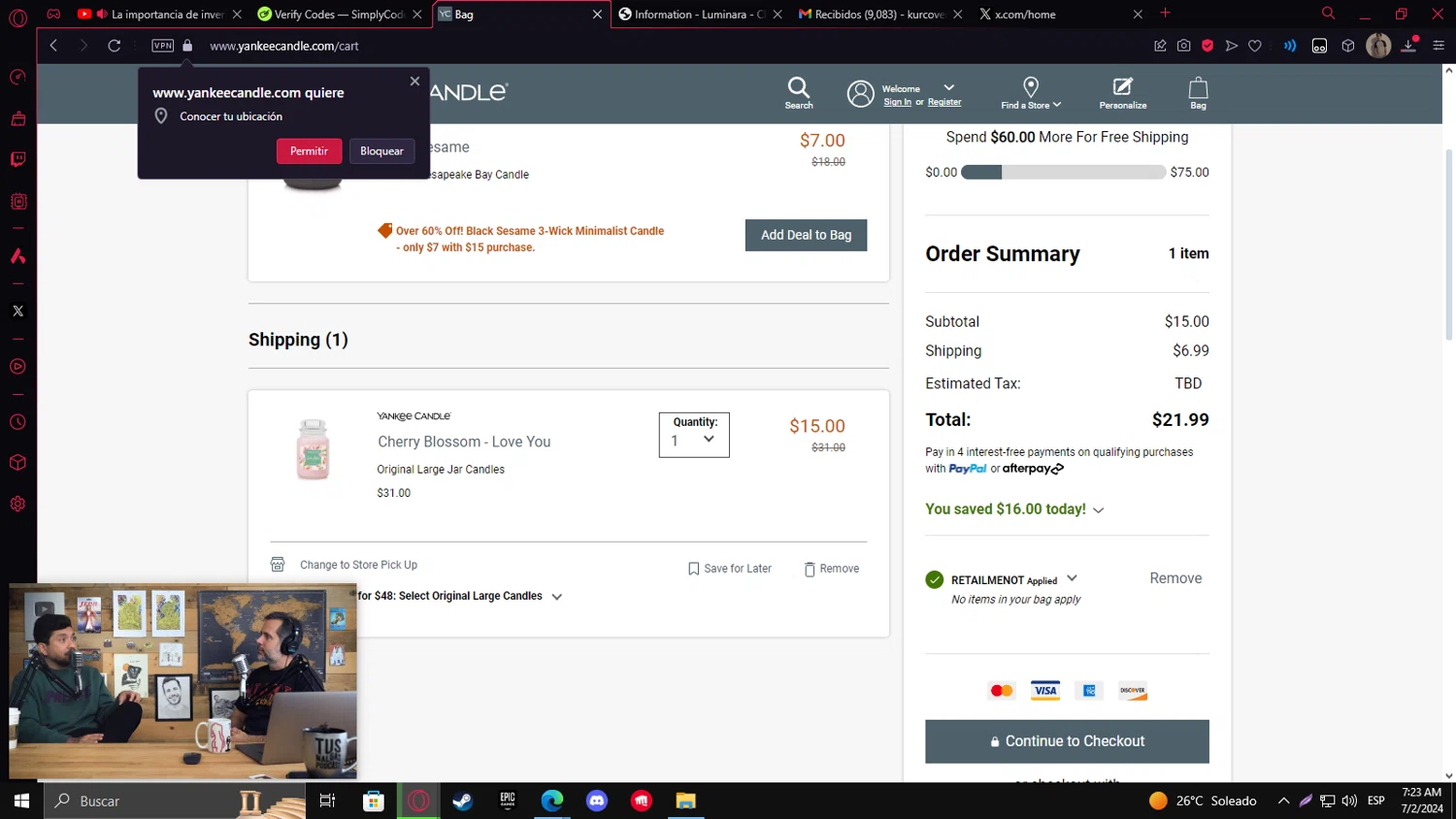 Yankee Candle Coupons 50 Off Promo Codes in August 2024 SimplyCodes