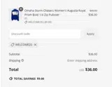 Hartford Yard Goats coupon verification screenshot