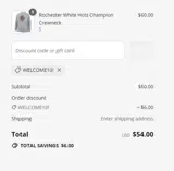 Hartford Yard Goats coupon verification screenshot