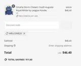 Hartford Yard Goats coupon verification screenshot
