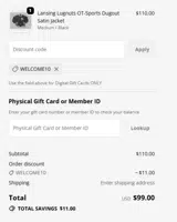Hartford Yard Goats coupon verification screenshot